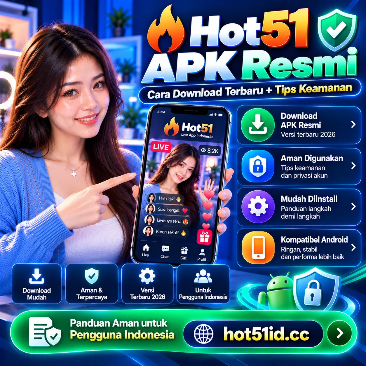 Hot51 APK Resmi Cara Download & Tips Aman