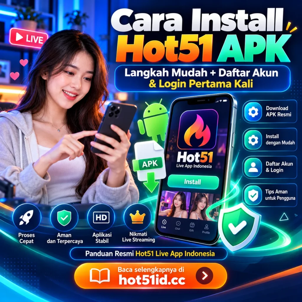 Cara Install Hot51 APK Resmi + Login Pertama Kali