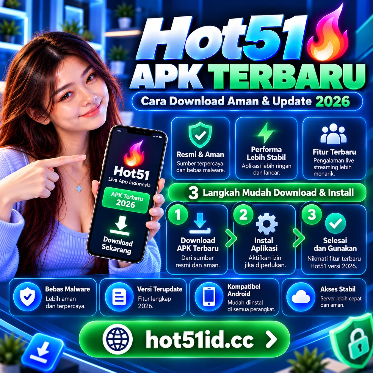 Hot51 APK Terbaru Download Resmi & Aman
