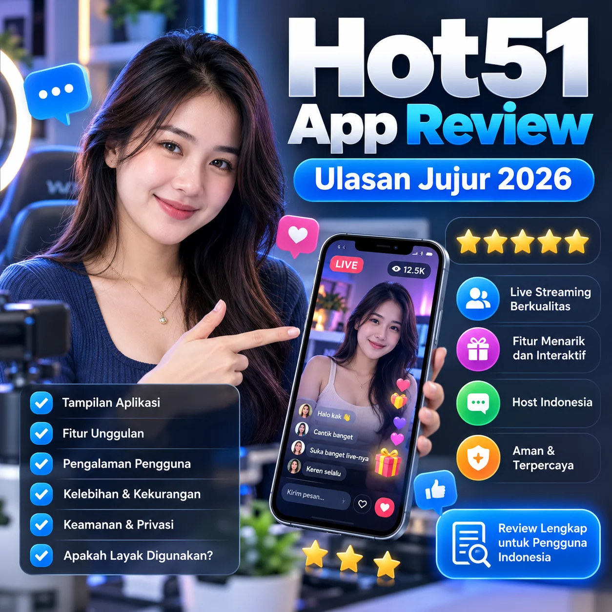 Hot51 App Review Plus Minus & Pengalaman