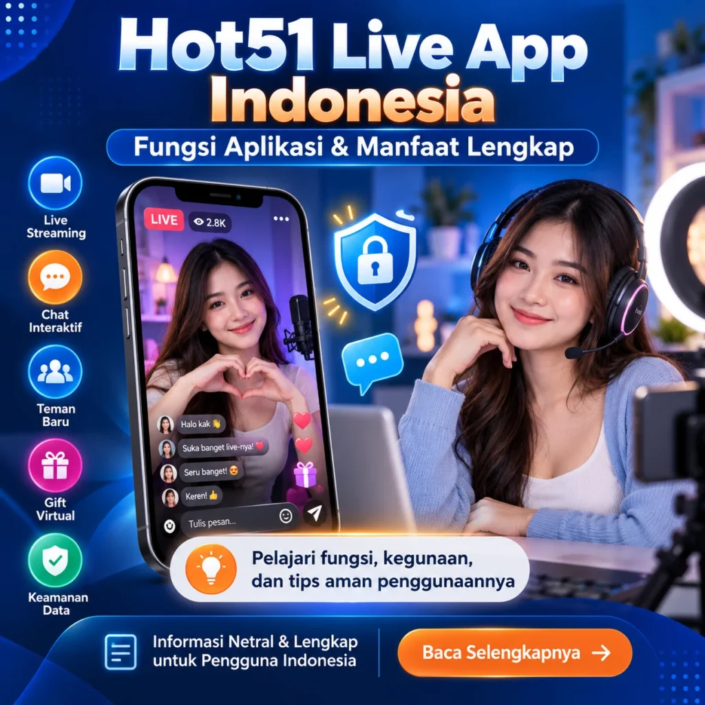 Hot51 Live App Indonesia Fungsi Aplikasi & Manfaat