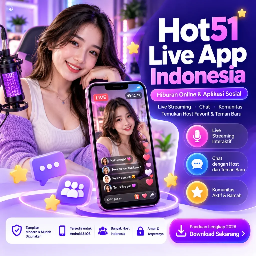 Hot51 Live App Indonesia Fitur & Manfaat