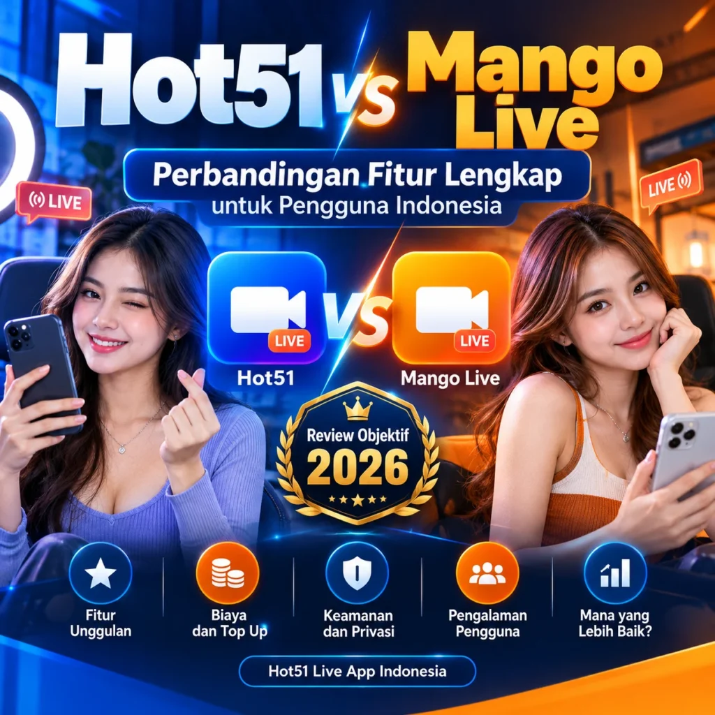 Hot51 vs Mango Live Perbandingan Fitur Lengkap 2026